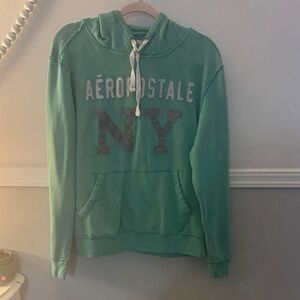 Vintage Aeropostale Green Hoodie